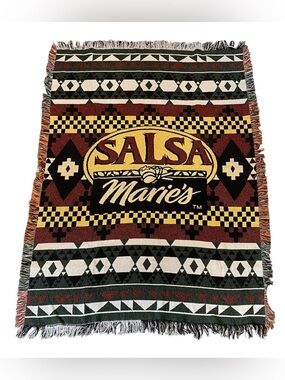 Vintage Retro Salsa Marie’s Tapestry Blanket